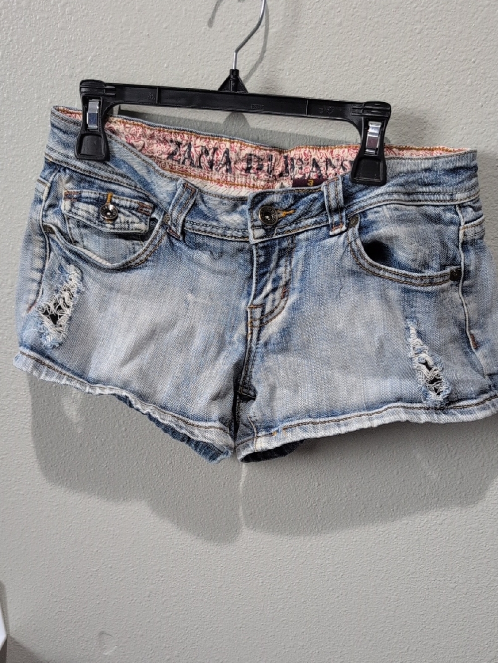 Light Wash Denim Women's Shorts